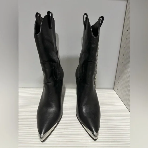 DANIEL X DIAMOND STAGECOACH WESTERN COWBOY BOOT - Picture 2 of 7